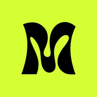 Logo personale di Matteo Giorgio su sfondo giallo